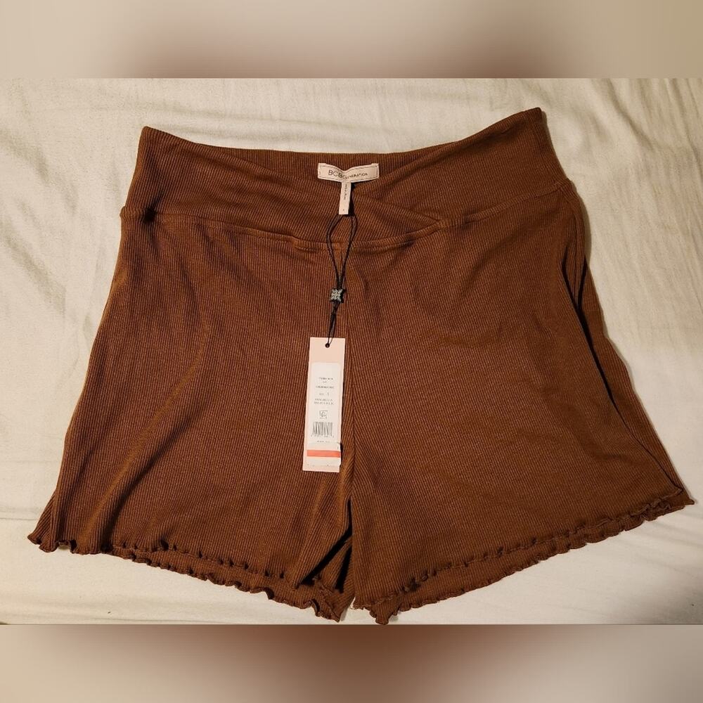 Bcbgeneration High Rise RIbbed Cutoffs.  Size Small.  Nwt.